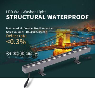12W DC24V IP67waterproof LED Pool Wash The Wall Lamp