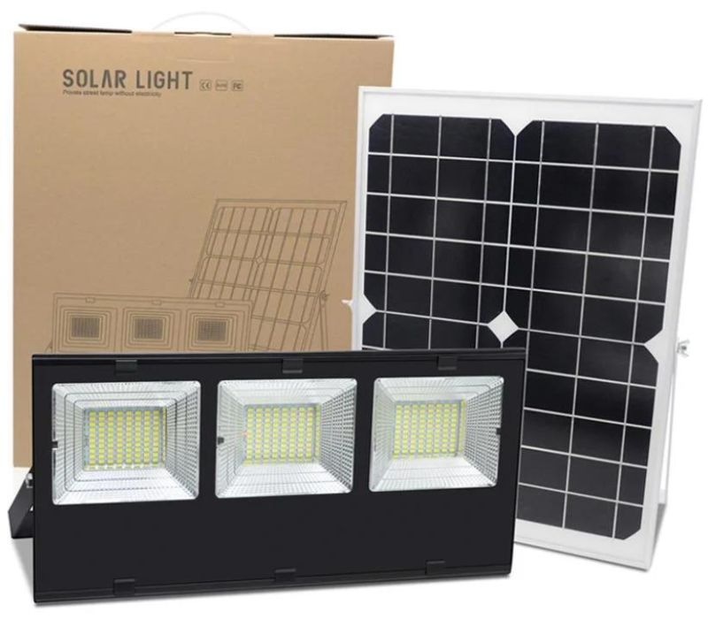 Lebekan High Quality 60W 100W 120W 180W 200W Solar LED Flood Light IP65 Outdoor Energy Saving Solar LED Lighting