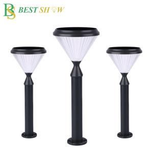 Low Price Garden Waterproof IP65 Aluminum LED Solar Pillar Light