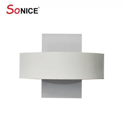 Household Hotel Corridor Garden Waterproof Die Casting Aluminium Acrylic up and Down LED Wall Mounted Outdoor Light