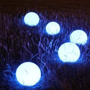 LED Furniture Lights Plastic LED Crystal Magic Ball Light Work with Battery