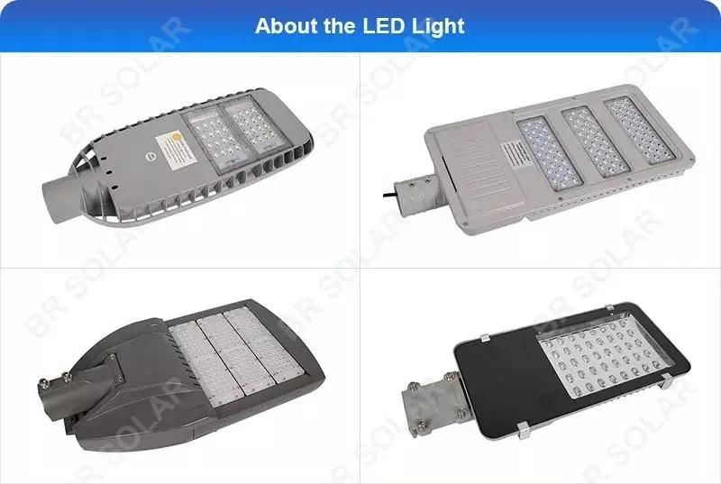 Solar Road Lamp 9W to 120W LED Power for Choosing