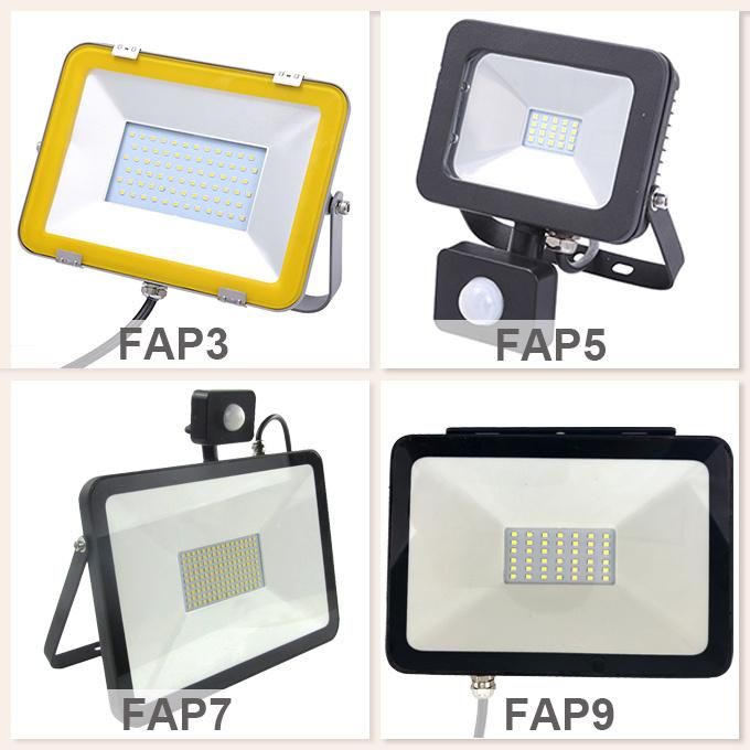 2700-7500K Commercial LED Lighting Floodlight Quality 10W 20W 30W 50W LED Flood Lights Outdoor Lighting LED Flood Light with Li-ion Battery