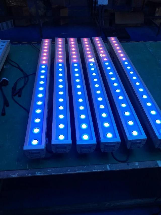 Factory Price Full Color LED 18PCS 3W RGBW 4 in 1 Wall Washer Bar for Housing Decoration