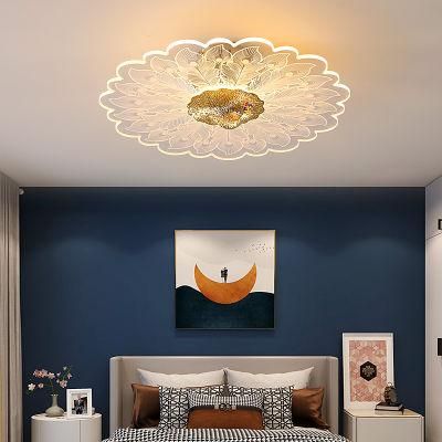 2022 Corridor Lamp Modern Minimalist Living Room Ceiling Lamp Simple Crystal Pendant Light