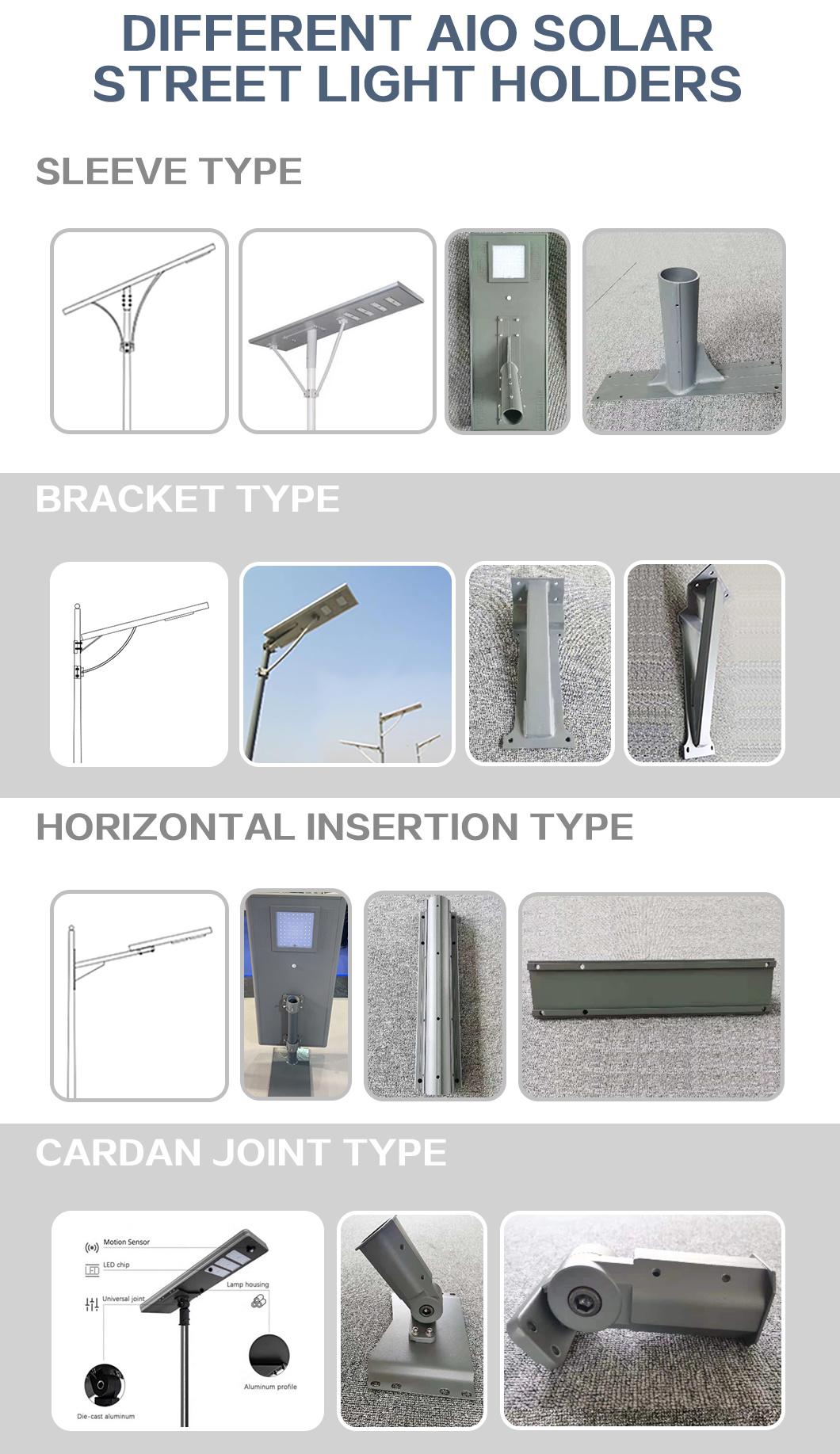 Highway Intelligent All in One Solar Street Light 60W High Power LED