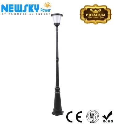 1.6m 5W with Pole Color Post LED Solar Street Light