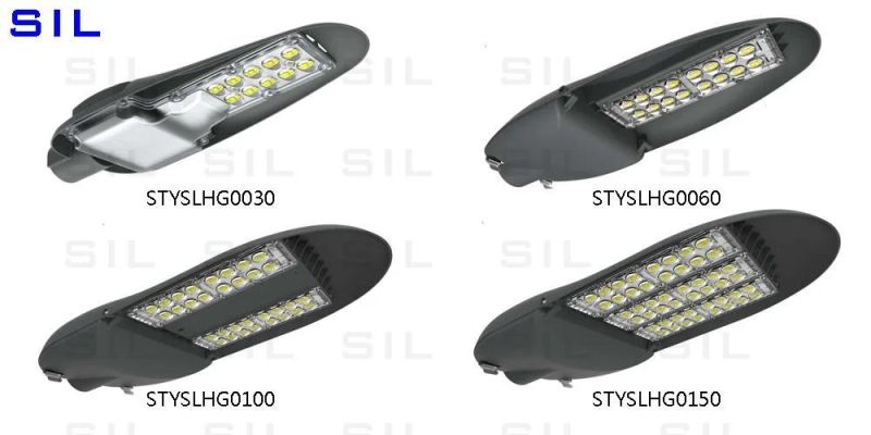 LED Shoebox Street Lighting Photocell Street Light Energy Saving Street Lamp CE RoHS Certified 30W LED Street Lighting