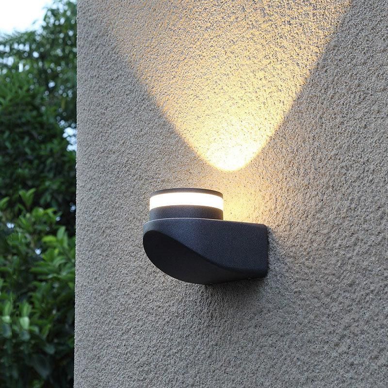 Modern Simple Outdoor Wall Lamp Waterproof up Down Wall Lights Landscape Lighting (WH-HR-20)