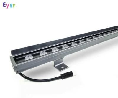 LED Lighting Project Waterproof Products IP65 24W DMX512 System Control RGB Color Changeing LED Wall Washer Light