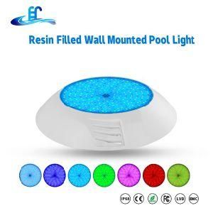 24watt IP68 Resin Filled Flat LED Swimming Pool Underwater Light