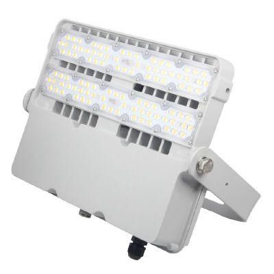 Aluminum Die Casting 100W LED Flood Light Fitting for Renewable Energy Lighting