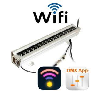 WiFi +DMX LED RGB Wall Washer 36X3w 120cm