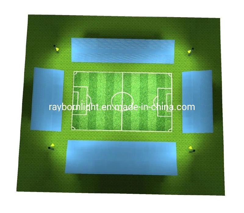 Outdoor Stadium Luminaires 600watt LED Soccer Field Flood Light Projector