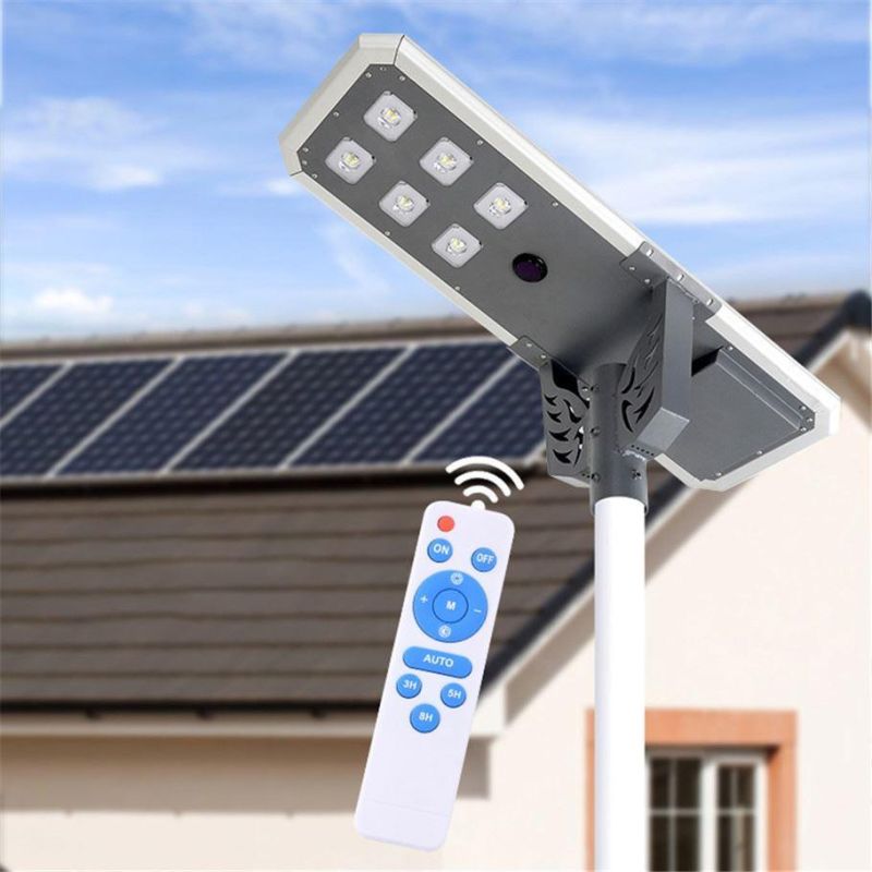 Outdoor 200W Panel Smart Powered LED Solar ABS Street Lights