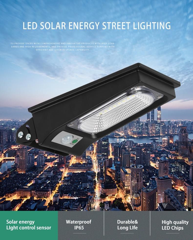LED Solar Energy Street Lamp IP65 Waterproof LED Solar Lighting