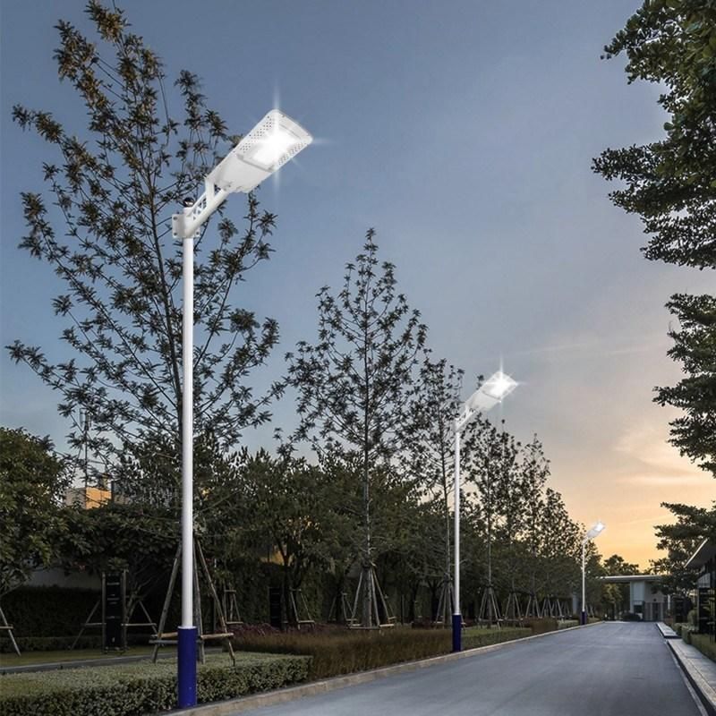 40W All in One Integrated Solar LED Street Light 130lm/W