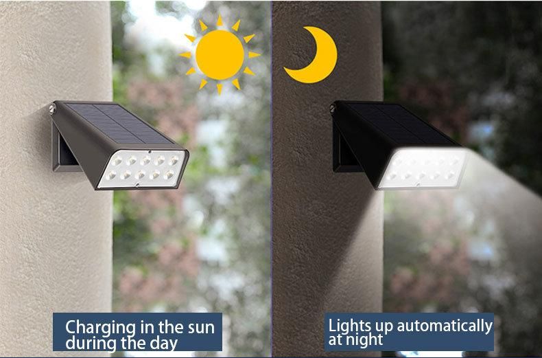 Solar Wall Lights for Decloration Lighting Easy Installing Save Energy Solar Decoration LED