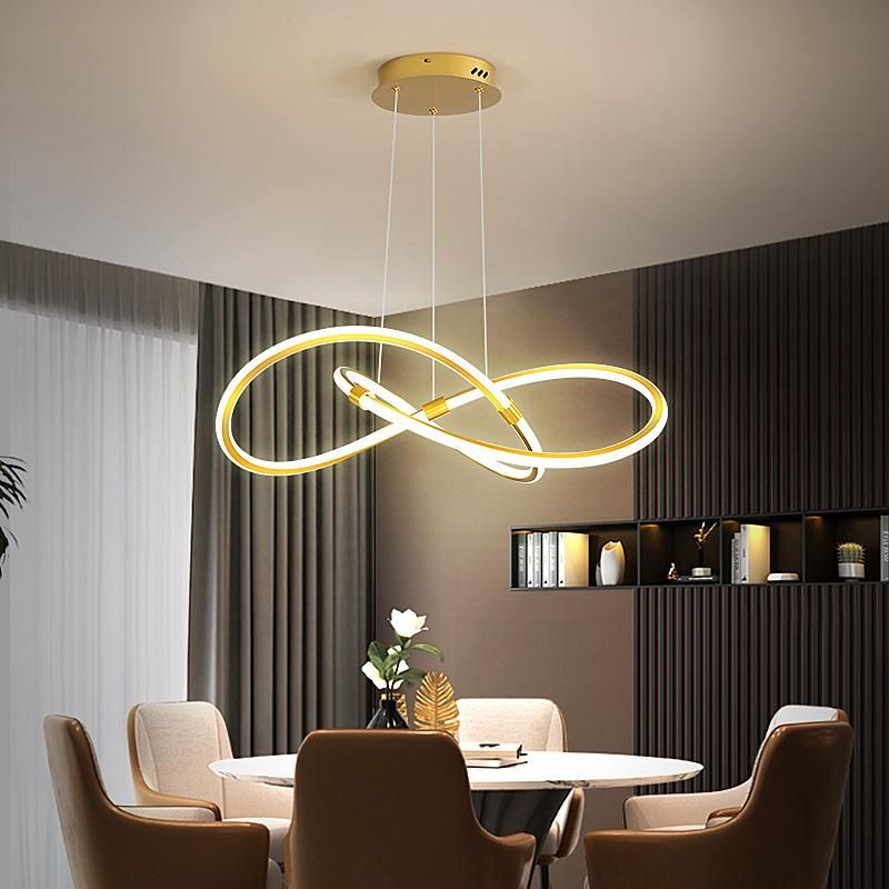 2022 New Product Hot Selling Gold Modern Chandelier Bedroom Pendant Light