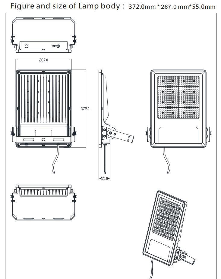 5 Years Warranty AC85-265V Beam Angle 120 Degree LED Lighting Wholesale