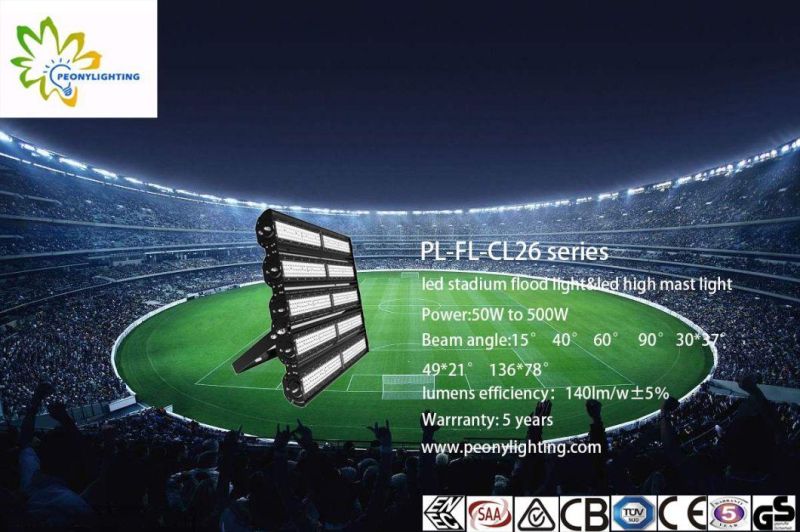 Newest High Power 600W LED Flood Lamp with High Pole