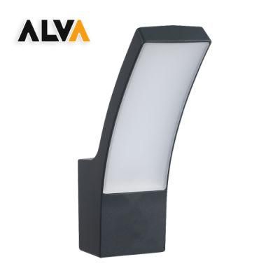 Lighting Fixture Aluminium + PC LED Outdoor Wall Light