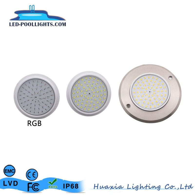 110mm 6watt Warm Ce RoHS RGB Ultra Thin LED Underwater Pool Lights