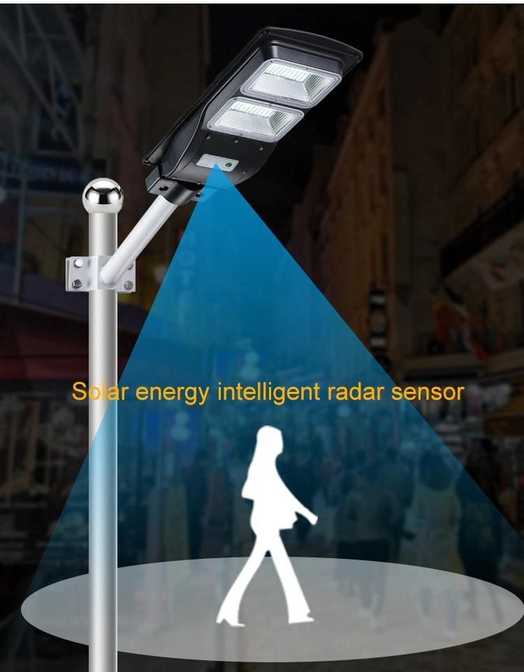 Super Bright PIR 200W LED Solar Street Light