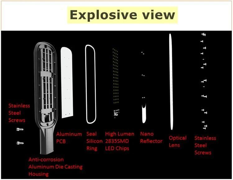 90-100lm/W AC100-265V 2 Years Warranty Inexpensive 200W LED Street Light