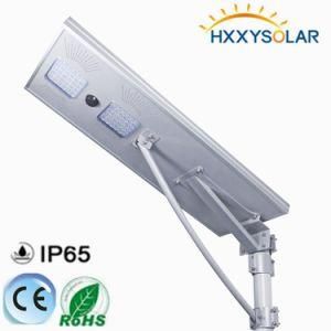 20W 40W 60W IP65 Outdoor Waterproof Motion Sensor Smart LED All in One Solar Street Light