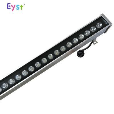 18W RGB LED Wall Washer with High Quality IP65 RGB DMX 512 Projectors LED Light Lamp
