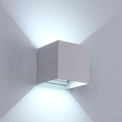 Indirect Aluminum Surface Mounted Bathroom Adjustable LED Wall Lamp