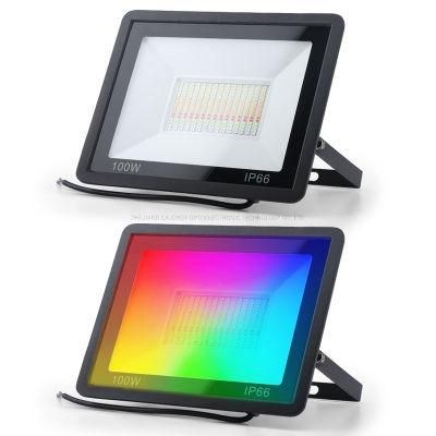 5 Years Warranty Outdoor RGB 50W 100W 240W IP65 Waterproof LED Flood Light