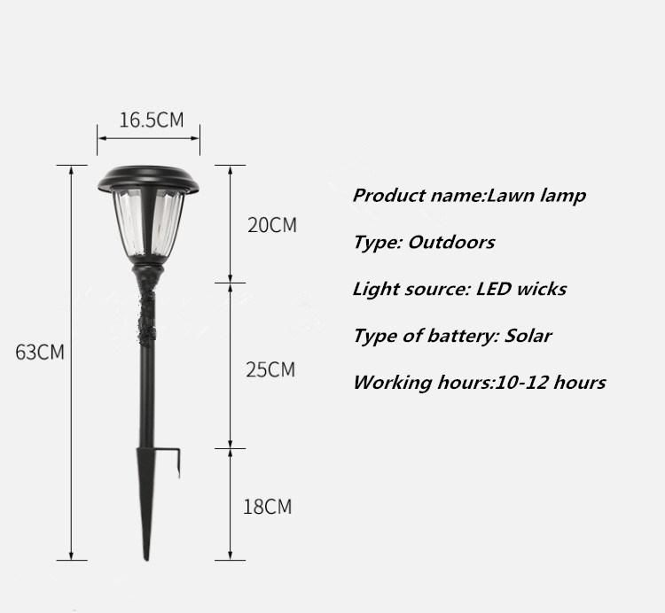 Hot-Selling Dusk to Dawn Photoelectric Sensor LED Garden Lights Street Lamp for Sale