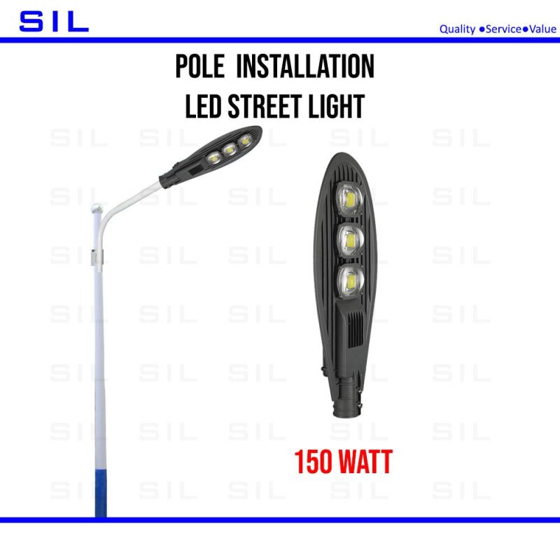 New Design LED Streetlight Aluminum IP65 Waterproof 50W 100W 150W 200W Outdoor COB LED Street Light
