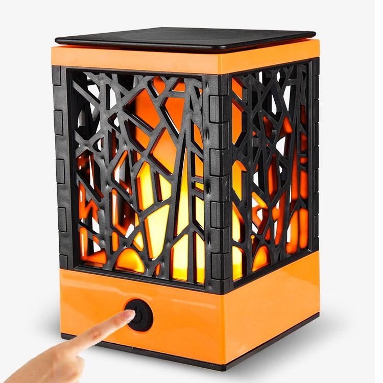 Fcar Battery Flickering Flame Effect Tabletop Lantern