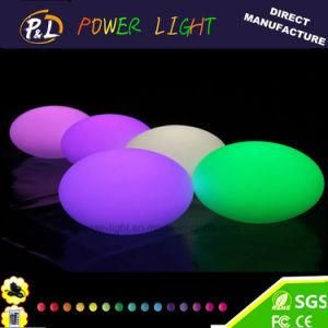 Lighting up Stone Ball LED Oval Lights