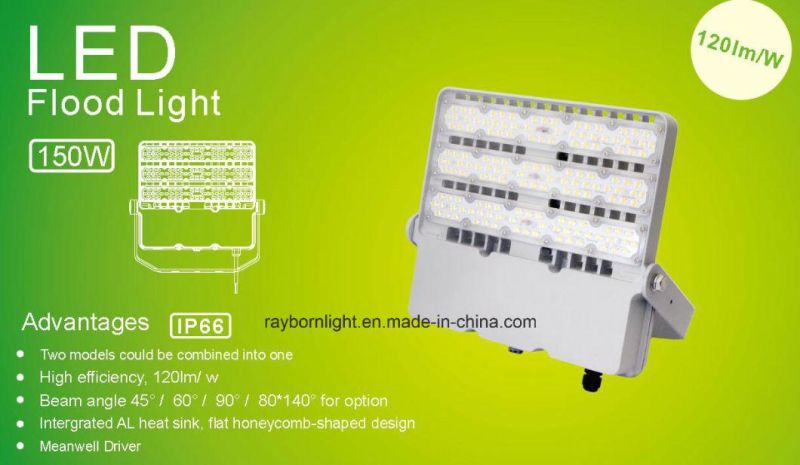 Outdoor Spotlight IP66 150W LED Bridge/Toll Station/Tunnel Light with 5years Warranty