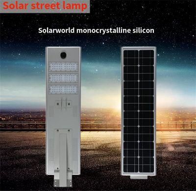 Outdoor Motion Sensor Automatic All in One Integrated LED Solar Street Light