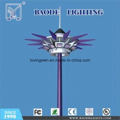 Auto Lifting System 18/20/25/30m High Mast Pole Lighting