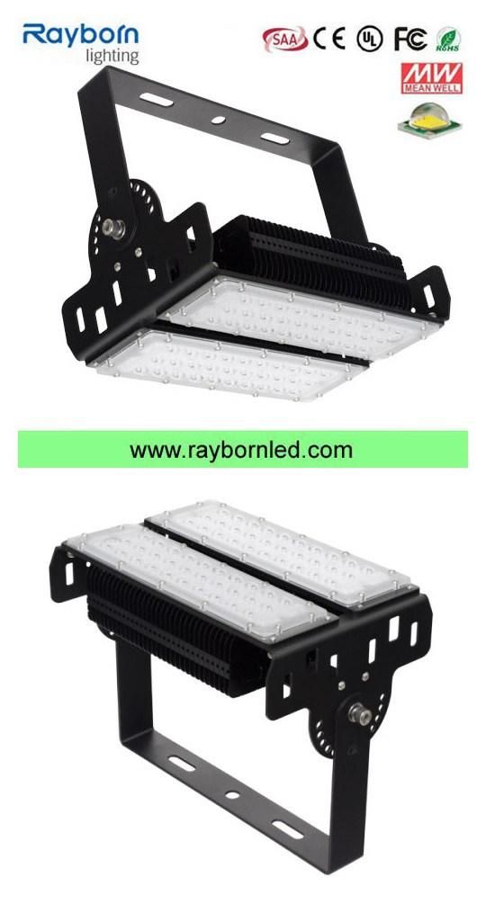 Outdoor LED Floodlight 100W 150W 200W IP66 for Playground Basketball Lighting CE RoHS Approved