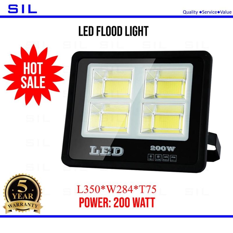 Hot Sale Wholesale Price High Brightness CE RoHS IP66 Waterproof 200W LED Flood Light