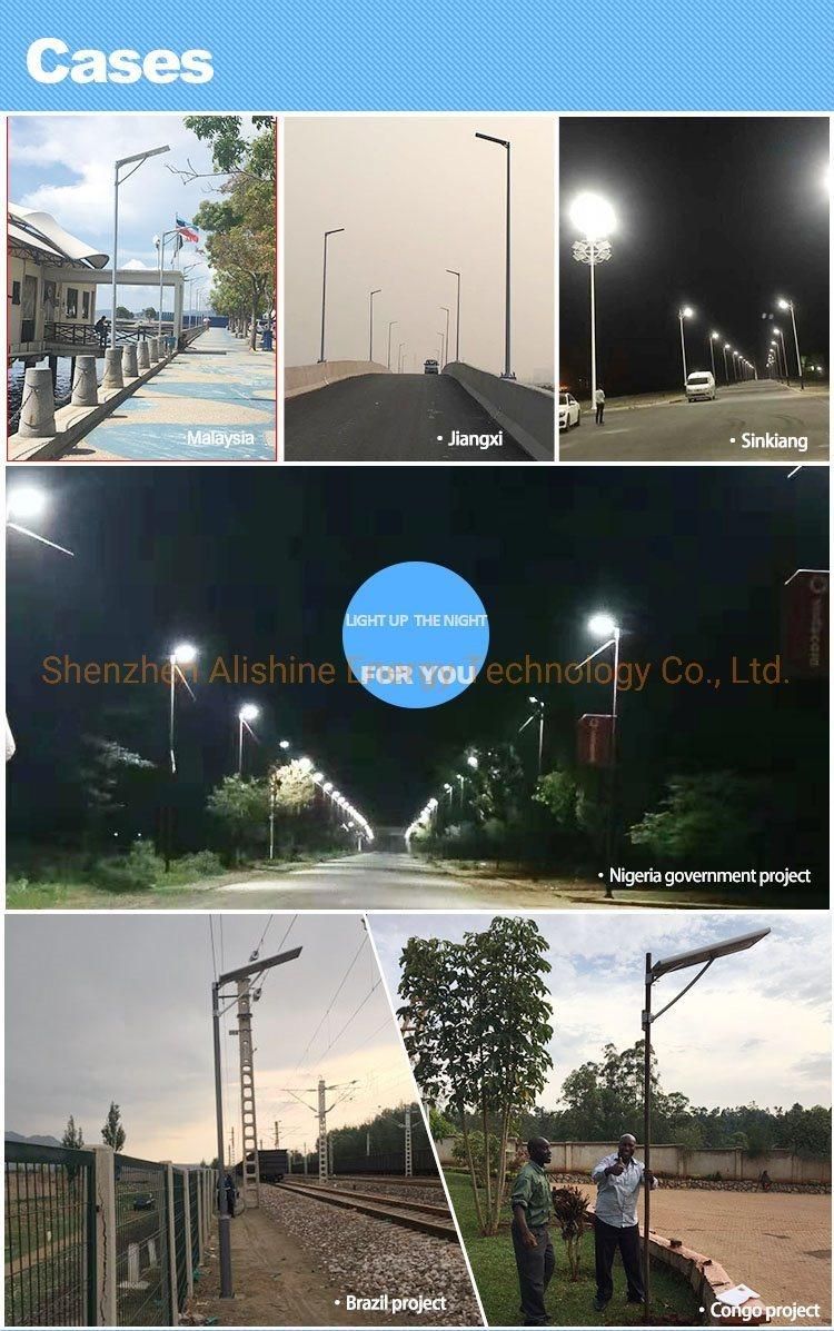 20W All-in-One Integrated Road Lamp Solar LED Street Light