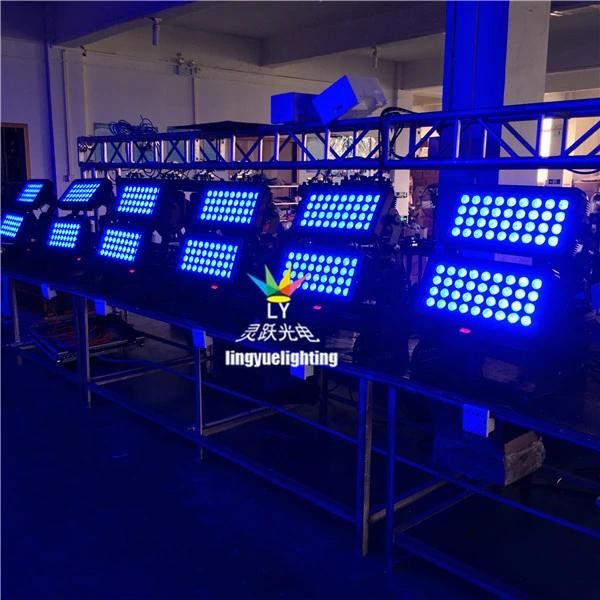 LED Wall Washer 72X10W Night Club Outdoor Lights