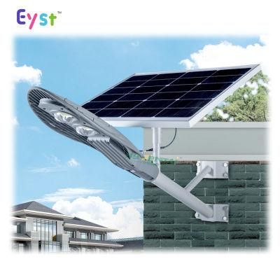 Solar Lightings Road LED Solar Street Light 60W IP65 Die-Casting Aluminum Housing