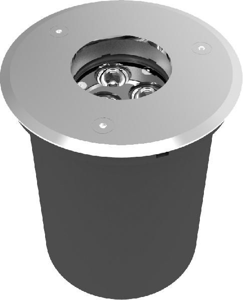 IP68 Recessed 3W Underground LED Light