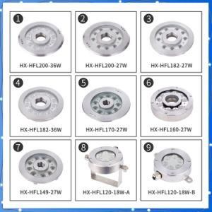 3in1 RGB IP68 316ss 9X3w Underwater Lighting LED Fountain Light