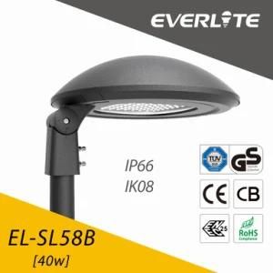 Everlite 40W LED Street Light with Ce CB GS Lm79 TM21 ENEC