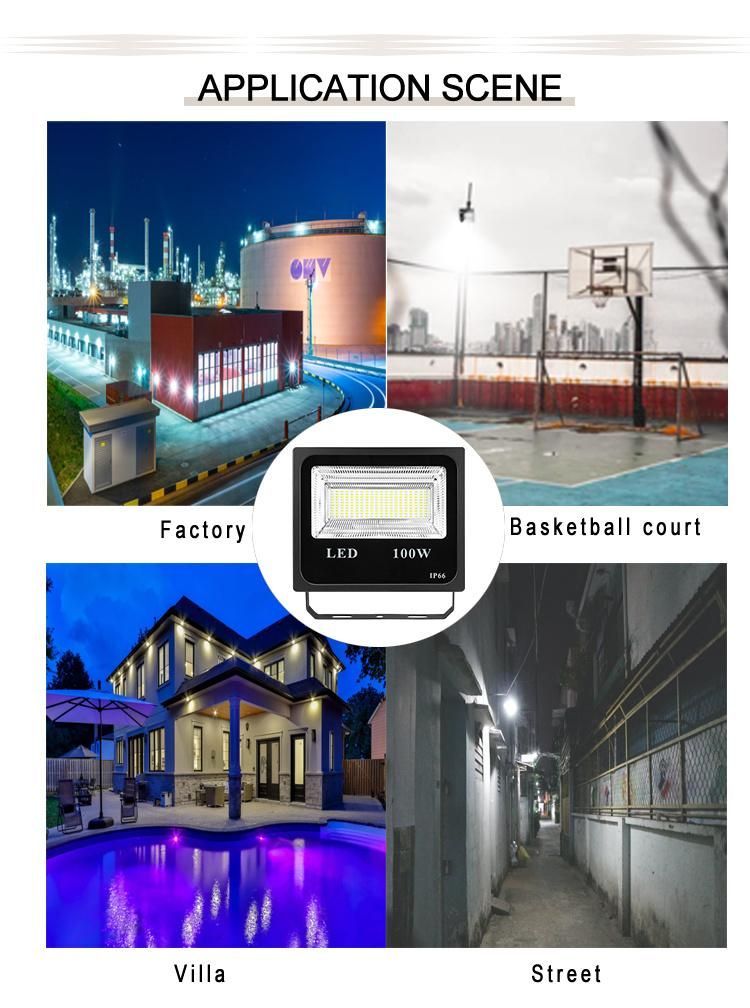 10W Efficient Heat Dissipation LED Floodlight Outdoor