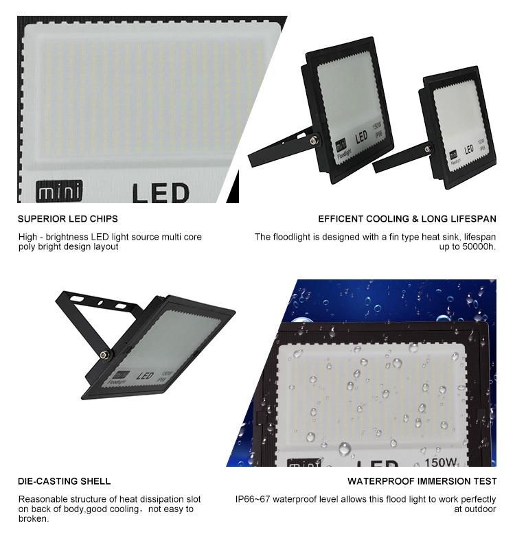 Reflectores20W IP67 Aluminum Football Ultra Building LED Flood Light